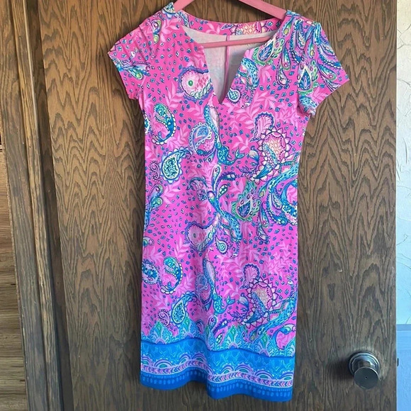 Lily Pulitzer Pink Sophiletta Dress XXS - Picture 4 of 7